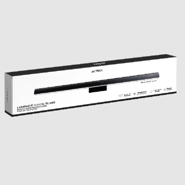 Barra de Luz Acteck Para Laptop Luminate Shade BL460 Ultra Delgado Iluminación e Intensidad Ajustable  AC-934992 - Código: AC-934992 | Compra en Guadalajara