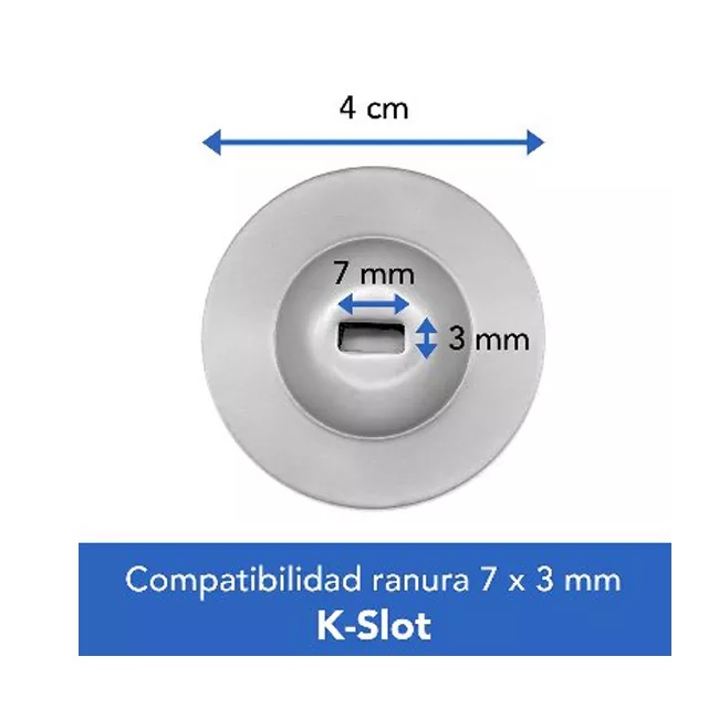 ANCLA PARA CANDADO BROBOTIX 6000977 Ancla P/Candado De Seguridad K-SLOT MICROSAVER P/LaptopTabletCelularTipo Disco C/Adhesivo BROBOTIX 6000977 - Código: 6000977 | Compra en Guadalajara