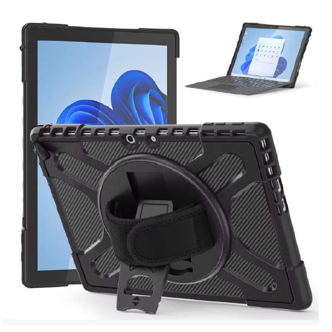 FUNDA DE USO RUDO Y GIRO 360  PARA SURFACE PRO 9/10 - Código: 6005583 | Compra en Guadalajara