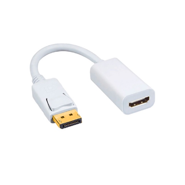 Adaptador Brobotix Displayport macho a HDMI hembra color Negro - Brobotix