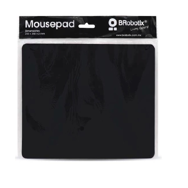 Mouse Pad Ultra Delgado Negro Con Bolsa BROBOTIX 497264 Mouse Pad Ultra Delgado Negro Con Bolsa BROBOTIX 497264 - Código: 497264 | Compra en Guadalajara