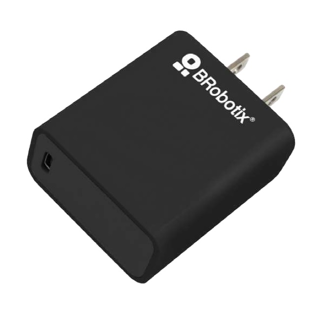 Cargadores BROBOTIX 6006627 Cargador Carga Rápida USB V3.0 20W 1 Puerto Tipo C Negro 6006627 BROBOTIX - Código: 6006627 | Compra en Guadalajara