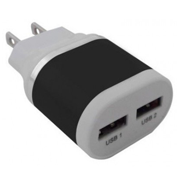 Cargador BROBOTIX 2 Puertos USB 161264N Cargador BROBOTIX 2 Puertos USB 161264N Negro USB - Código: 161264N | Compra en Guadalajara