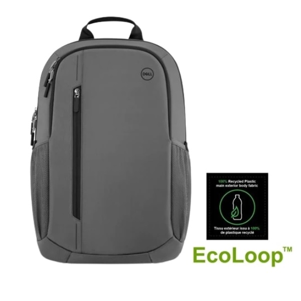 Mochiila Dell Ecoloop Urban  Backpack  Para Lapto De Hasta 156  Gris  Resistente A La Interperie  460Bdjq  460-BDJQ - 460-BDJQ