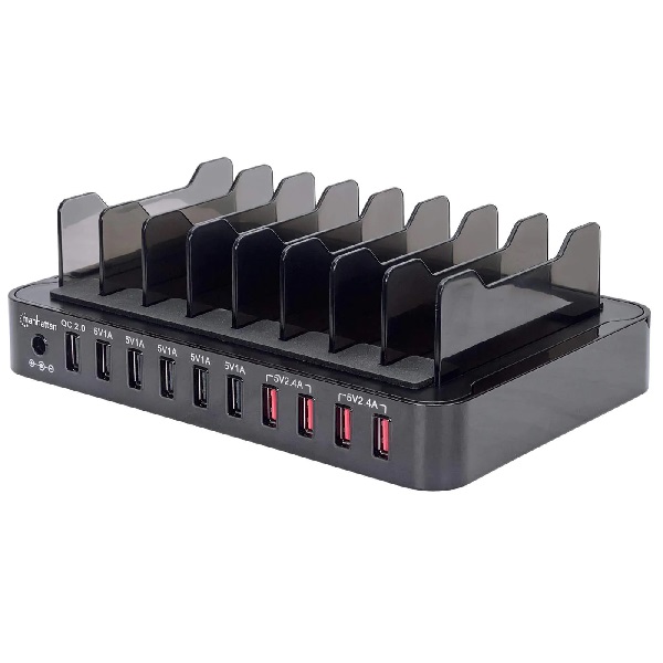 Estacion de carga Manhattan USB 10 dispositivos 76W con carga rapida  180009 - Código: 180009 | Compra en Guadalajara