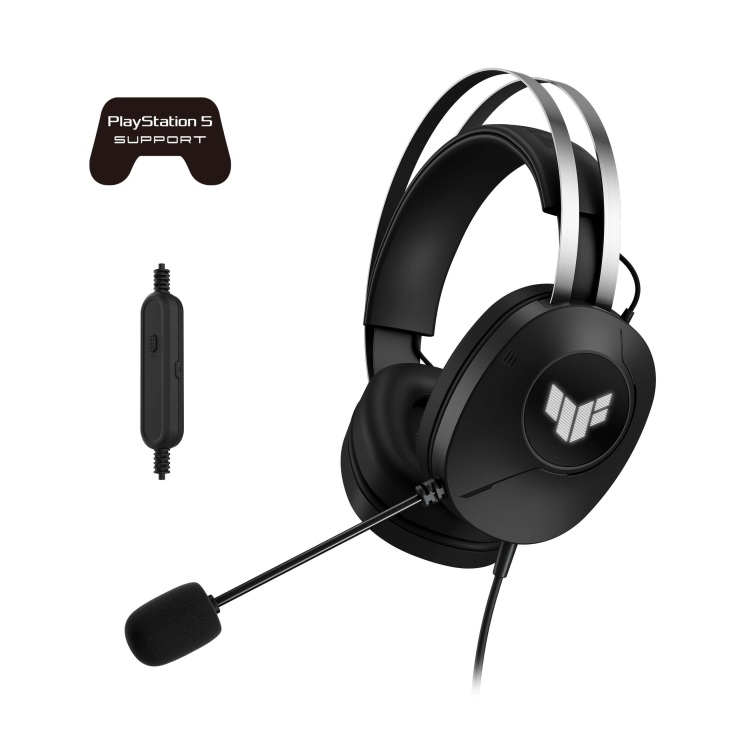 Audifonos diadema ASUS A302 TUF H1 GEN II USB A sonido envolvente 7.1 control compatible PS5 - Código: A302 TUF H1 GEN II HEADSET NA | Compra en Guadalajara