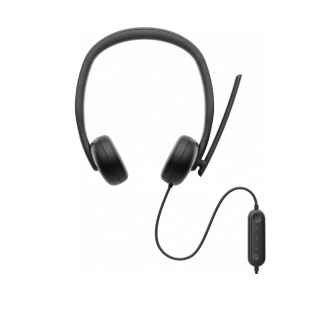 Audifonoc c/microfono alambricos Dell WH302 USB A Negro  520-BBDS - Código: 520-BBDS | Compra en Guadalajara
