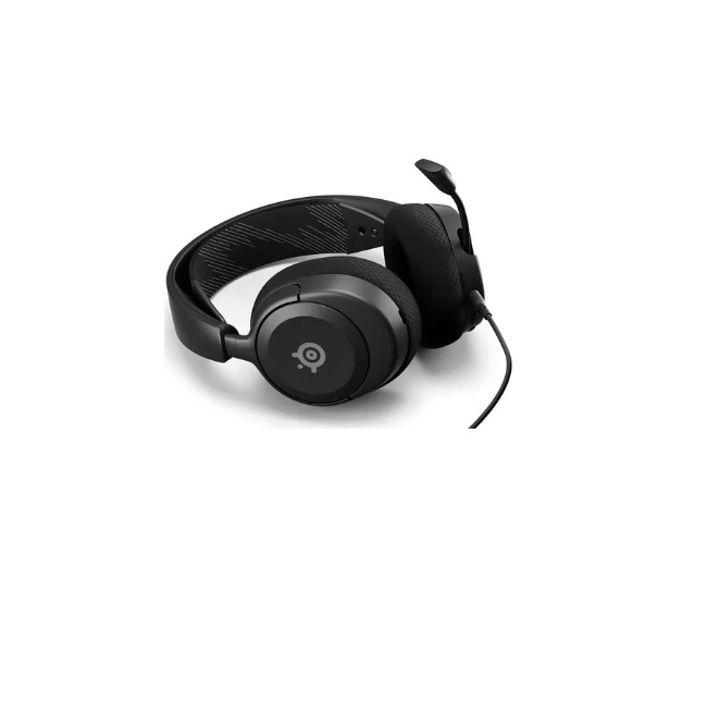 Audifonos Steelseries Arctis Nova 1P Multiplataforma Negro c/Microfono de Cancelacion de Ruido y Controles de Volumen y Silencio Jack de 3.5 mm - Brobotix