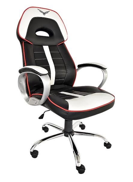 Silla Gaming Naceb Technology WARHAMMER Silla Gaming Naceb Technology WARHAMMER Gamer Negro/Blanco Piel Sintética - Código: NA-0910 | Compra en Guadalajara