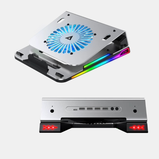 Base Enfriadora para Laptop 16 Froost EX BE650 4xUSB RGB posicion ajustable de aluminio  AC-936156 - Código: AC-936156 | Compra en Guadalajara