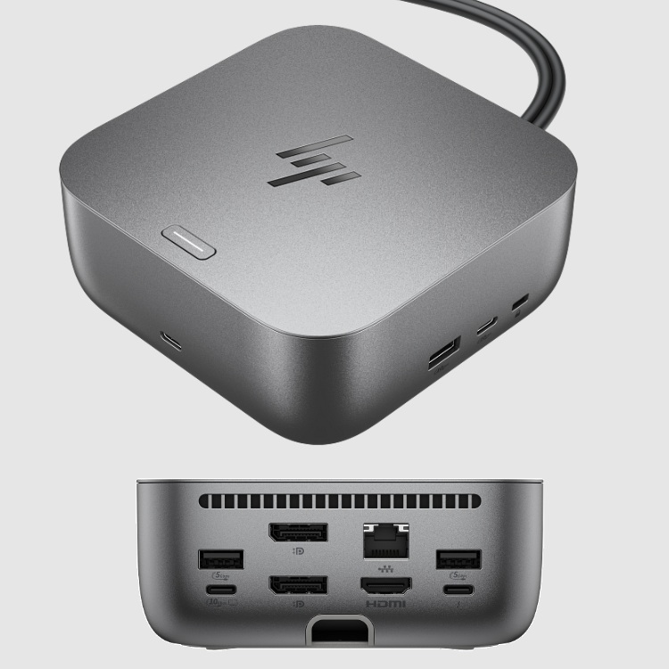 DOCKING STATION HP THUNDERBOLT  4 ULTRA 8K 280W G6 NEGRO 1YW - Código: AW5M5UT | Compra en Guadalajara