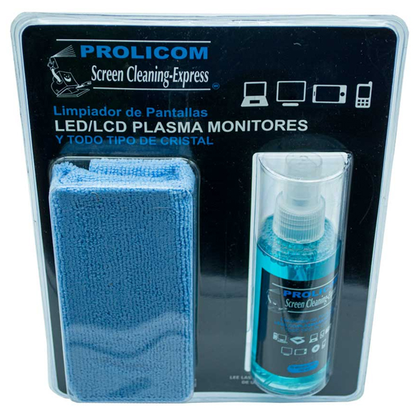 LIMPIADOR DE PANTALLAS  CON MICROFIBRA 30ML - Ugreen