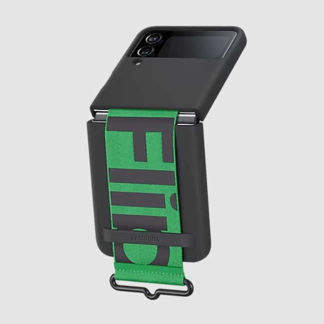 Funda Samsung para Galaxy Flip 4 Silicon negro  EF-GF721TBEGMX - Código: EF-GF721TBEGMX | Compra en Guadalajara