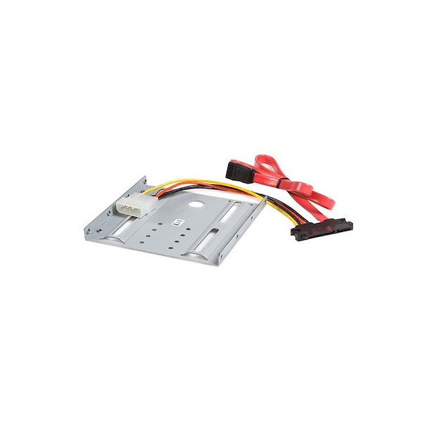 Juego Kit StarTech Adaptador de Montaje Para Disco Duro SATA de 2.5 en Bahía de 3.5 - Monta un Disco Duro de 2.5 SATA en una Bahía de 3.5  BRACKET25SAT - Código: BRACKET25SAT | Compra en Guadalajara