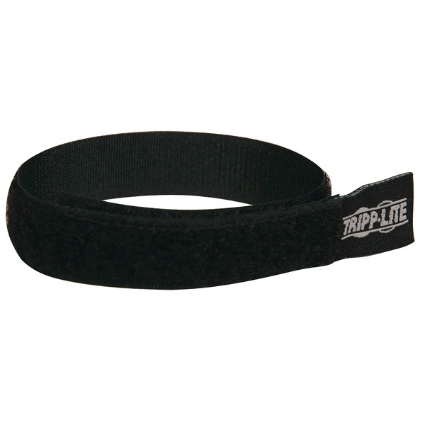 Paquete 10 piezas sujetacables de velcro TrippLite P350-10N-10 25.4cm de largo x 17 mm de ancho color negro