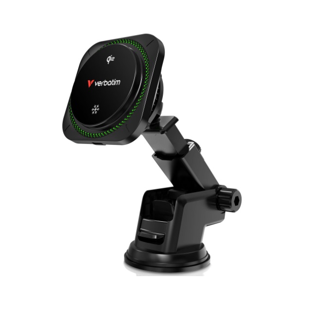 Cargador Inalambrico Verbatim Magnetico tipo C con ventilador de enfriamiento e iluminación RGB - Qi2 31860 - Tripp-Lite