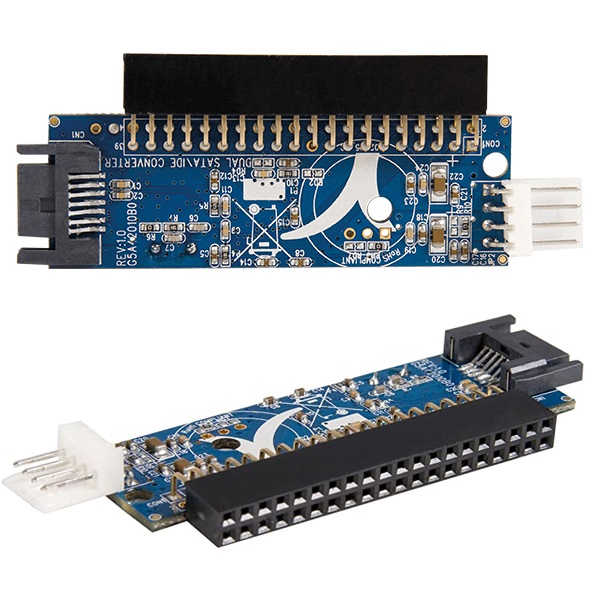CONVERTIDOR ADAPTADOR  BIDIRECCIONAL IDE ATA 40PIN A SATA - Código: IDE2SAT25 | Compra en Guadalajara