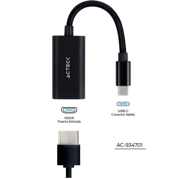 Adaptador USB C a HDMI, Shift Plus AH440