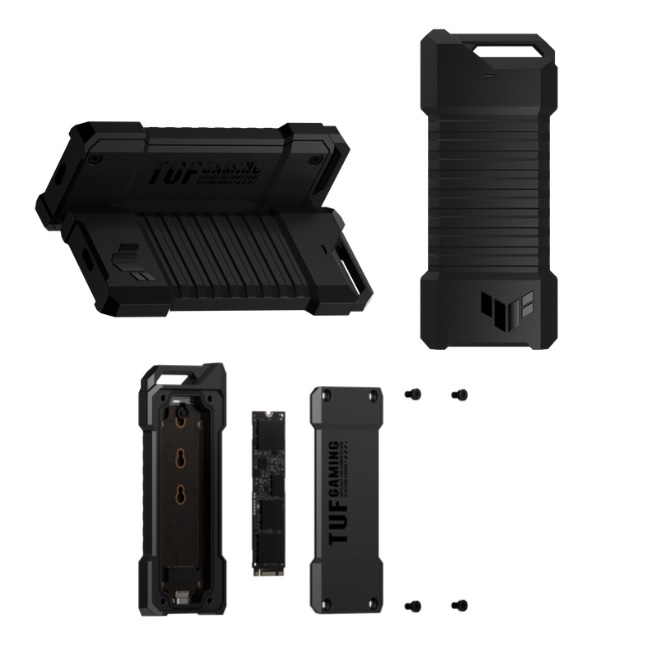 ENCLOSURE ASUS TUF GAMING A1 ESD-T1A/BLK/G/AS// SSD M.2 SUAL ESD-T1A/BLK/G/AS// - Código: ESD-T1A/BLK/G/AS// | Compra en Guadalajara