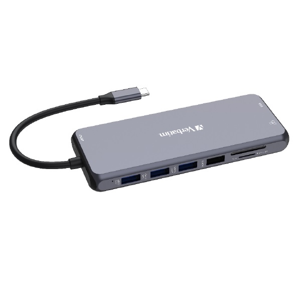 Hub Verbatim USB C Pro Multipuerto Hub 14 Port CMH 14  32154 - Código: 32154 | Compra en Guadalajara