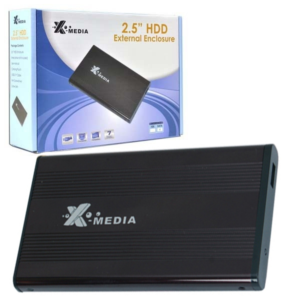 KIT P/CREAR HD 2.5 EXTERNO USB 2.0 A IDE  XM-EN2000-BK - Código: XM-EN2000-BK | Compra en Guadalajara