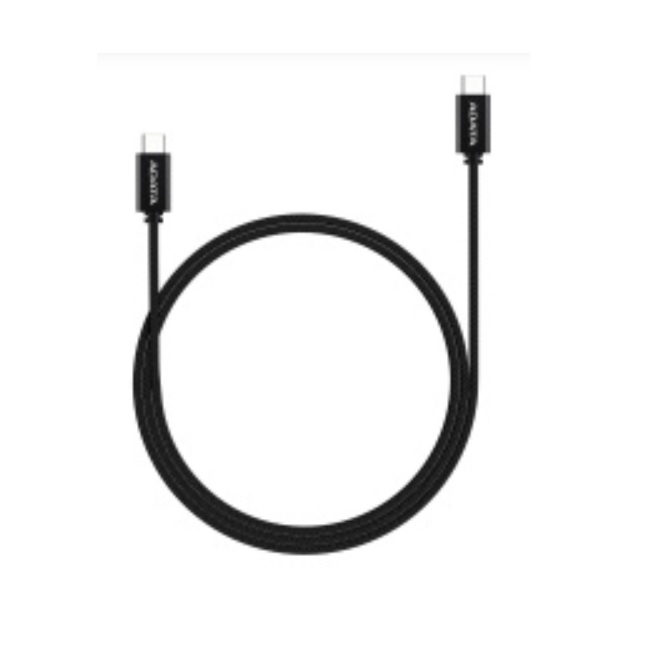 Cable Magnético Adata Usb-C Adopta El Usb 3.2 Gen2 Estandar Velocidad De Transferencia De Datos De 10 Gbps Color Negro CACCU3-100W-100AN-BK - Código: CACCU3-100W-100AN-BK | Compra en Guadalajara