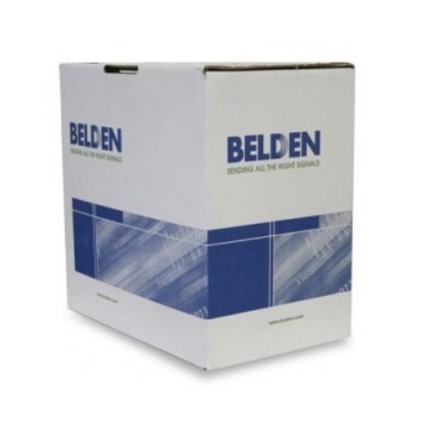 Bobina Belden Cable UTP Cat5e Uso Interior Amarillo 1752A 004U1000 /305 Mts/ 24AWG 100 Cobre Ideal Para Elevadores CCTV o Redes - Tp Link