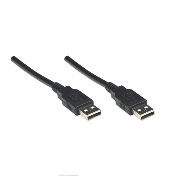 CABLE USB V2.0 A-A 1.8M NEGRO  306089 - Código: 306089 | Compra en Guadalajara