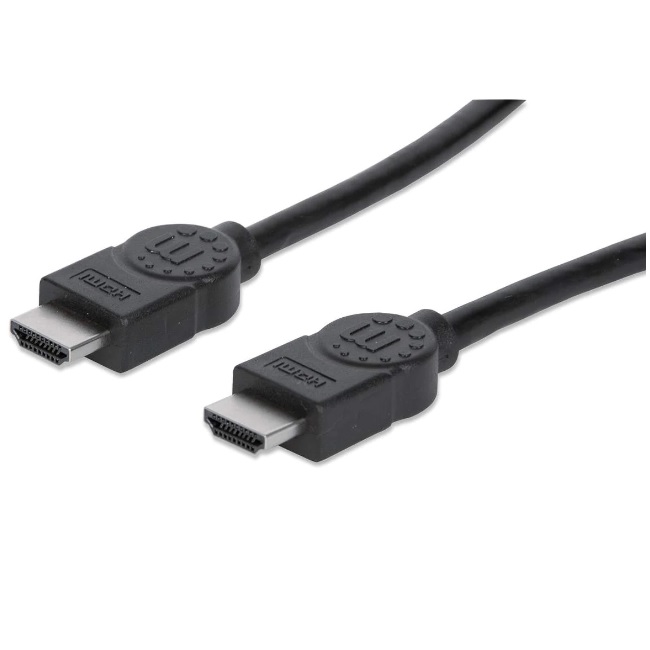 Cable HDMI MANHATTAN 308458 308458 Cable HDMI De Alta Velocidad FHD Blindado Negro 22.5 M Color Negro. - Código: 308458 | Compra en Guadalajara