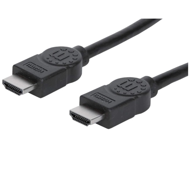 Cable Manhattan HDMI 3m 4K 30Hz Blindado con Ethernet Negro  323222 - Código: 323222 | Compra en Guadalajara