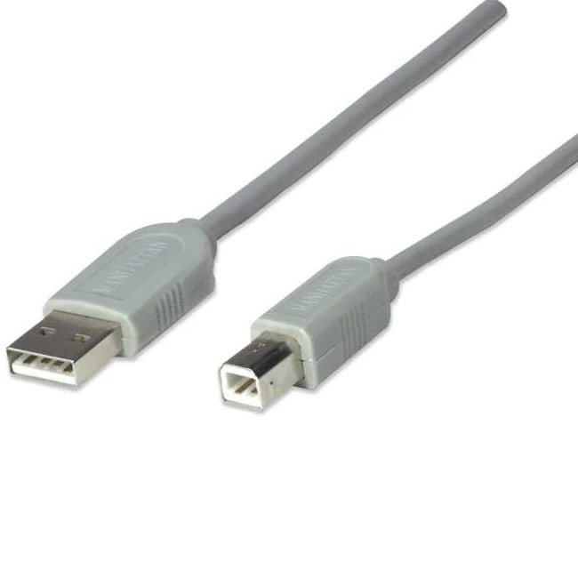 CABLE MAN USB V1.1 A-B 4.5M GRIS 341028 - Código: 341028 | Compra en Guadalajara