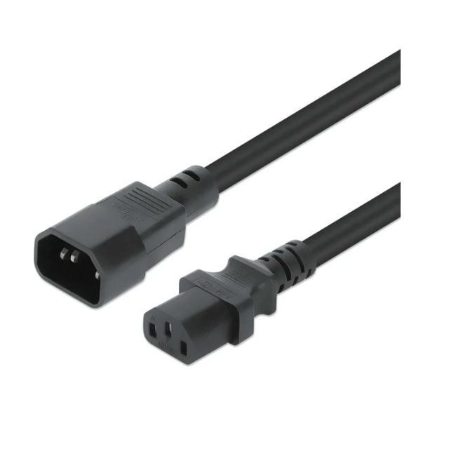 CABLE DE EXTENSIN DE ALIMENTAC  PDU C13 A C14 3FT SERVIDOR MONITOR - Kmex