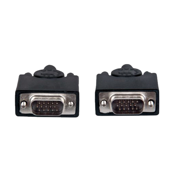 Cable VGA MANHATTAN 371315 371315 Cable SVGA HD15 Macho A HD15 Macho De 1.8m Color Negro - Código: 371315 | Compra en Guadalajara