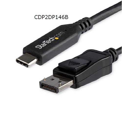 Cable Adaptador De 18M UsbC A Displayport  Conversor Usb Tipo C A Dp  8K 60Hz Hbr3  Convertidor Thunderbolt 3 Displayport  Startechcom Mod Cdp2Dp146B CDP2DP146B - CDP2DP146B