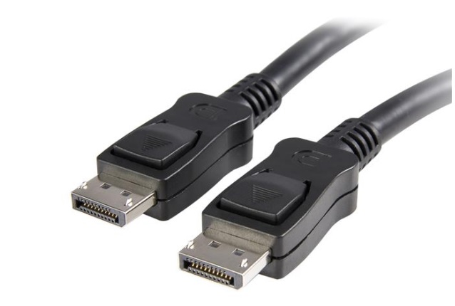 Cable De 18M Certificado Displayport 12 4K Con Cierre De Seguridad  2X Macho Dp  Startechcom Mod Displport6L DISPLPORT6L - DISPLPORT6L