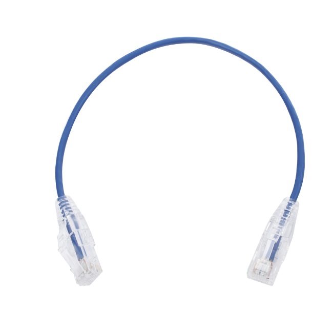 Cable de Parcheo Slim UTP Cat6 - 30 cm Azul Diámetro Reducido 28 AWG LP-UT6-030-BU28 - Código: LP-UT6-030-BU28 | Compra en Guadalajara