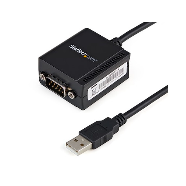 CABLE STARTECH DE 1.8M USB A PUERTO SERIE SERIAL RS232 DB9 CON RETENCION DEL PUERTO DE ASIGNACION COM - 1 x DB-9 MACHO EN SERIE - 1 x Tipo A Macho USB - Negr  ICUSB2321F - Código: ICUSB2321F | Compra en Guadalajara