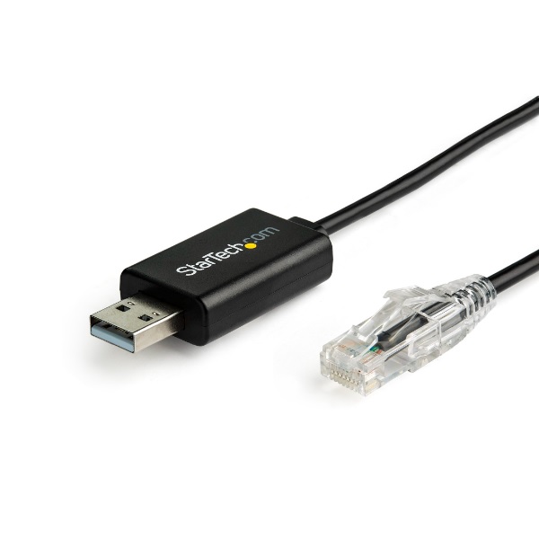 Adaptador Usb De 18M Para Consola Cisco  460Kbps  Adaptador Usb A Rj45 Compatible Con Windows Mac And Linux  MM  Startechcom Mod Icusbrollovr ICUSBROLLOVR - ICUSBROLLOVR