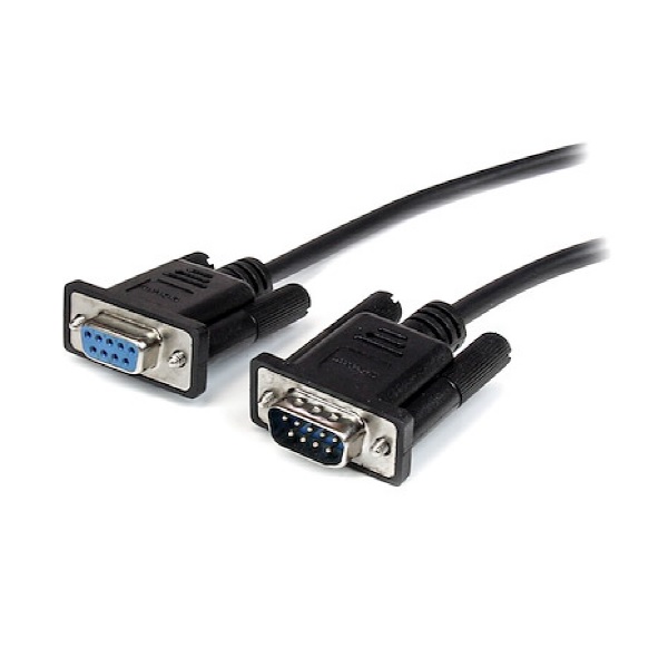 Cable StarTech 1M Extensión Directo Straight Through Serial RS232 Video EGA DB9 Macho a Hembra - Negro  MXT1001MBK - Código: MXT1001MBK | Compra en Guadalajara