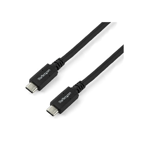CABLE STARTECH USB C MACHO - USB C MACHO 1.8 METROS NEGRO  USB315C5C6 - Código: USB315C5C6 | Compra en Guadalajara