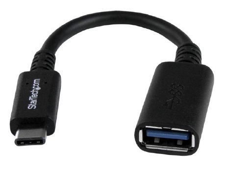 ADAPTADOR USB 3.1 TYPE-C A A - CONVERSOR USB-C - 1 X TIPO C MACHO USB - 1 X TIPO A HEMBRA USB - 640 MB/S - NEGRO  USB31CAADP - Código: USB31CAADP | Compra en Guadalajara