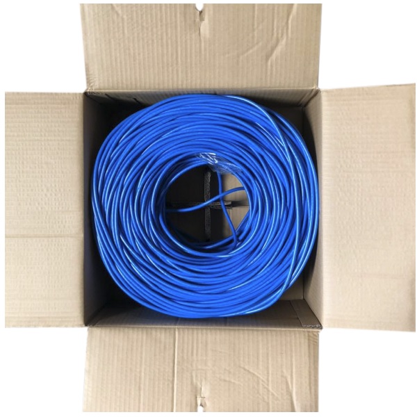Bobina UTP X-Media XM-C6-1000-BU Cat 6 de 305 metros 4-pares 24AWG color azul - Tp Link