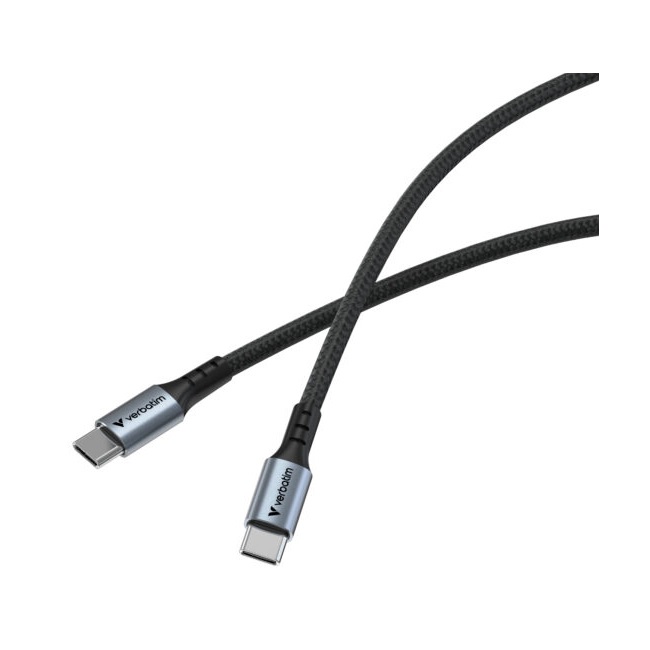 Cable de sincronizacion Verbatim carga USB-C 100W color Negro de 120 cm  VB31846 - Código: VB31846 | Compra en Guadalajara