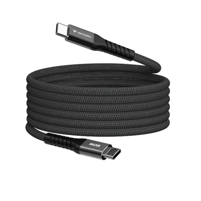 Cable magnetico Verbatim carga USB-C 60W color Negro de 120 cm  VB31859 - Código: VB31859 | Compra en Guadalajara