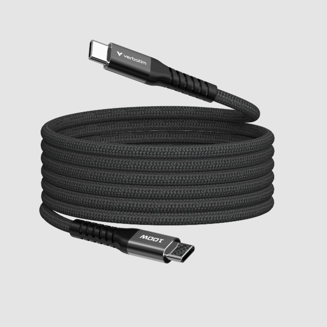 Cable de magnetico Verbatim carga USB-C 100W color Negro de 120 cm  VB31863 - Código: VB31863 | Compra en Guadalajara