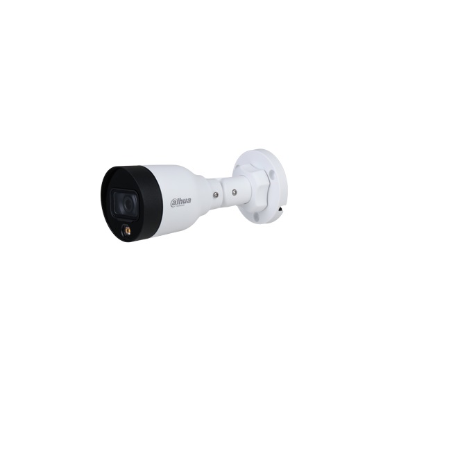 Camara Dahua IPC-HFW1239S1-LED-S4 IP bullet full color 2 mpx lente 2.8 mm Luz blanca 15 mts H.265/ IP67/ PoE/ DWDR/ - Hikvision