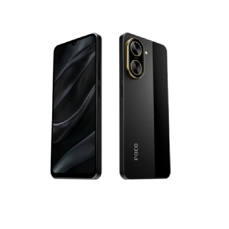 Celular Smartphone Xiaomi Poco C7 4GB 128GB Android 15 8MP 4G LTE Wi-Fi negro - Código: POCO C71-4+1 | Compra en Guadalajara