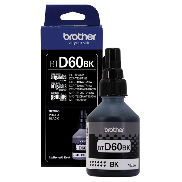 BTD60BK Botella De Tinta Brother Btd60Bk  Botella De Tinta Brother Btd60Bk Negro  BTD60BK  BTD60BK