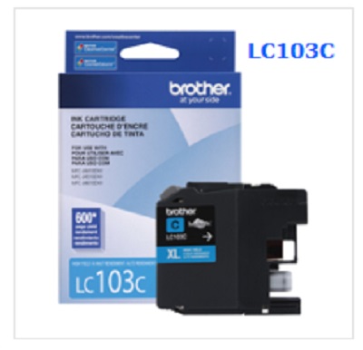 CARTUCHO TINTA BROTHER LC103 CYAN LC103C - Código: LC103C | Compra en Guadalajara