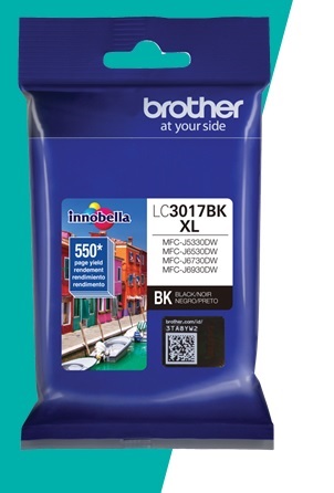 CARTUCHO BROTHER NEGRO LC3017BK 550 PGS P/J5330/J6530/J6930DW INYECCI LC3017BK - Código: LC3017BK | Compra en Guadalajara